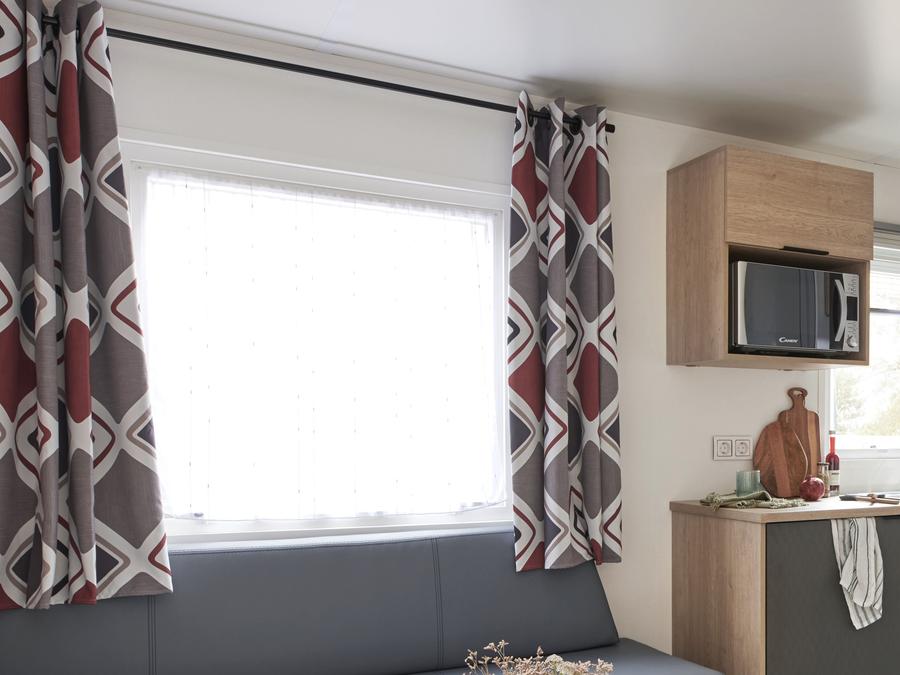 Mobilhome 2 personnes - Mobil-home CAPUCINE +++ 3 chambres 1