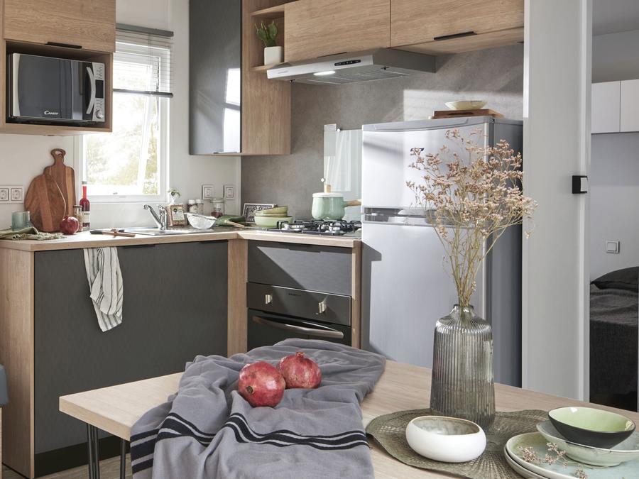 Mobilhome 2 personnes - Mobil-home CAPUCINE +++ 3 chambres 2
