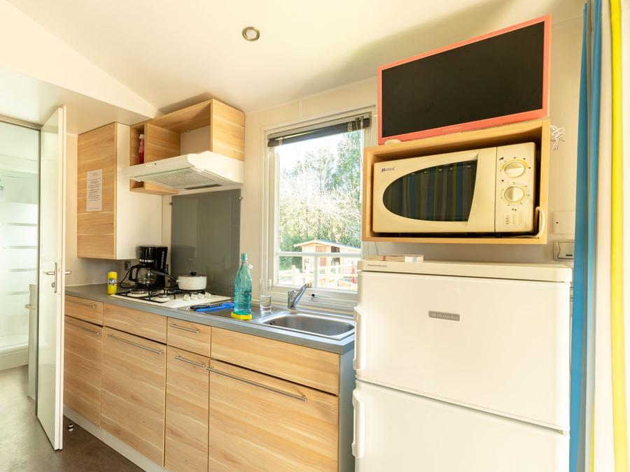 Mobilhome 4 personnes - Confort - 30 m² - 2 chambres - Vue Ferme 2
