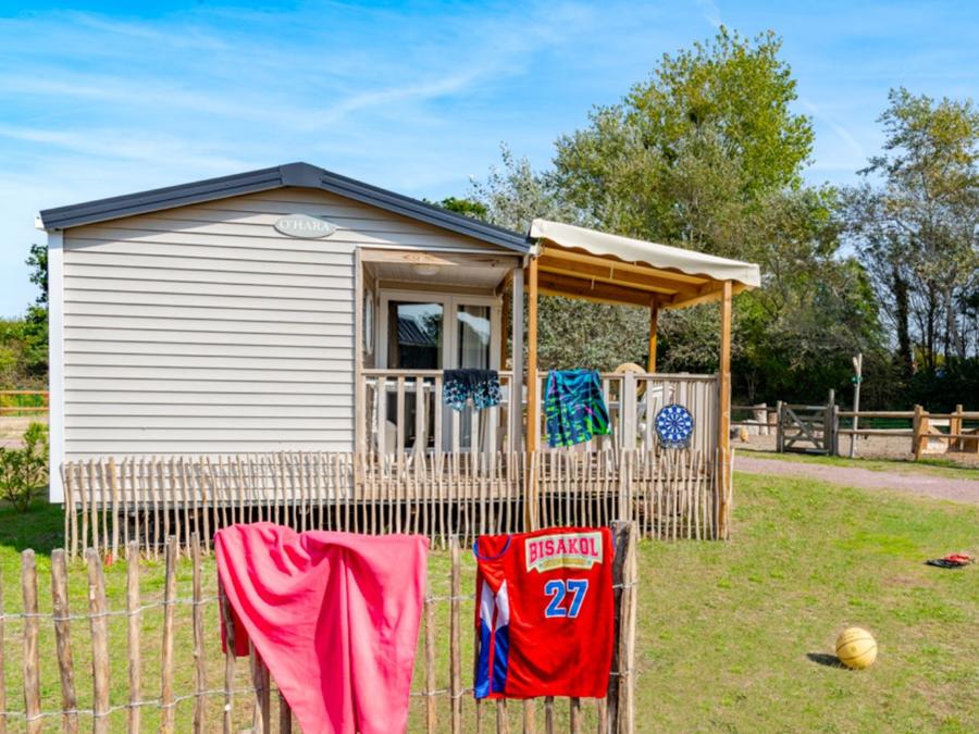 Mobilhome 4 personnes - Confort - 30 m² - 2 chambres - Vue Ferme 1