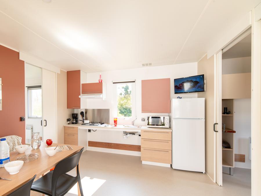 Mobilhome 4 personnes - Privilège - 30 m² - 2 chambres - PMR 10