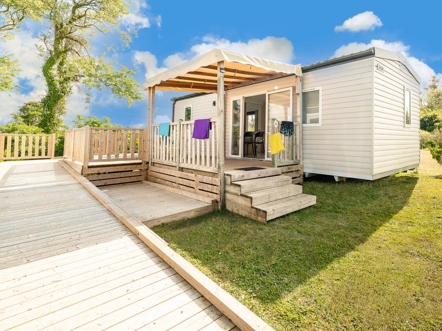 Mobilhome 4 personnes - Privilège - 30 m² - 2 chambres - PMR 8