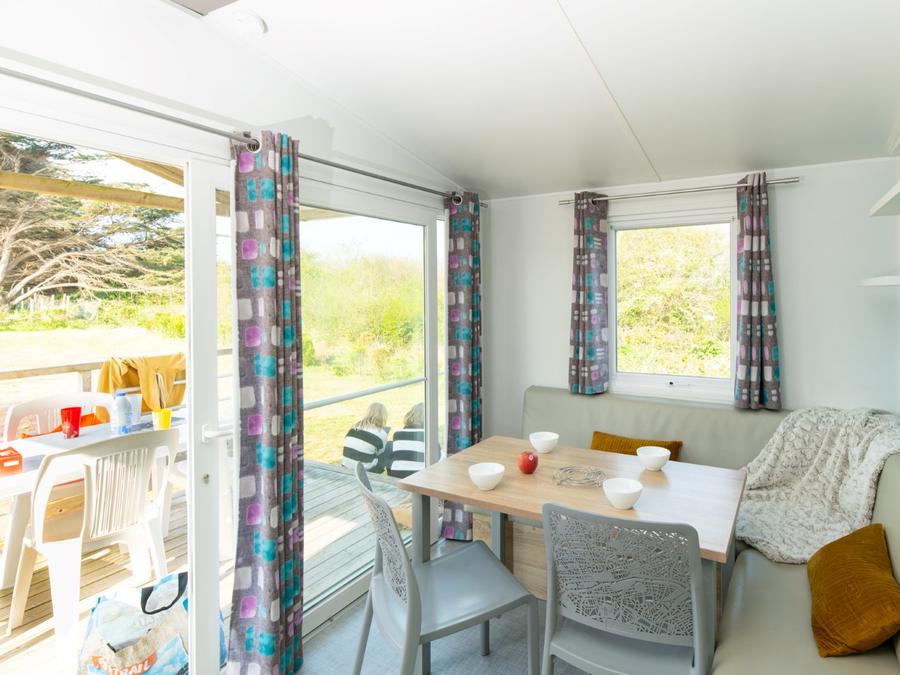 Mobilhome 4 personnes - Privilège - 30 m² - 2 chambres 1