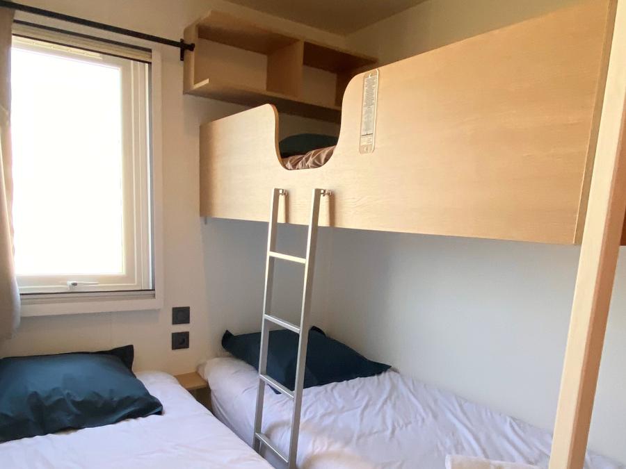 Mobilhome 7 personnes - Premium Jardin- 38.5m² - 3 chambres - 2 SDB- 2 WC 5