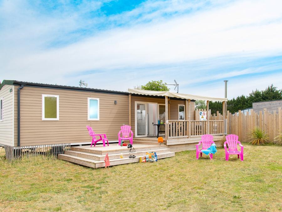 Mobilhome 7 personnes - Premium Jardin- 38.5m² - 3 chambres - 2 SDB- 2 WC 0