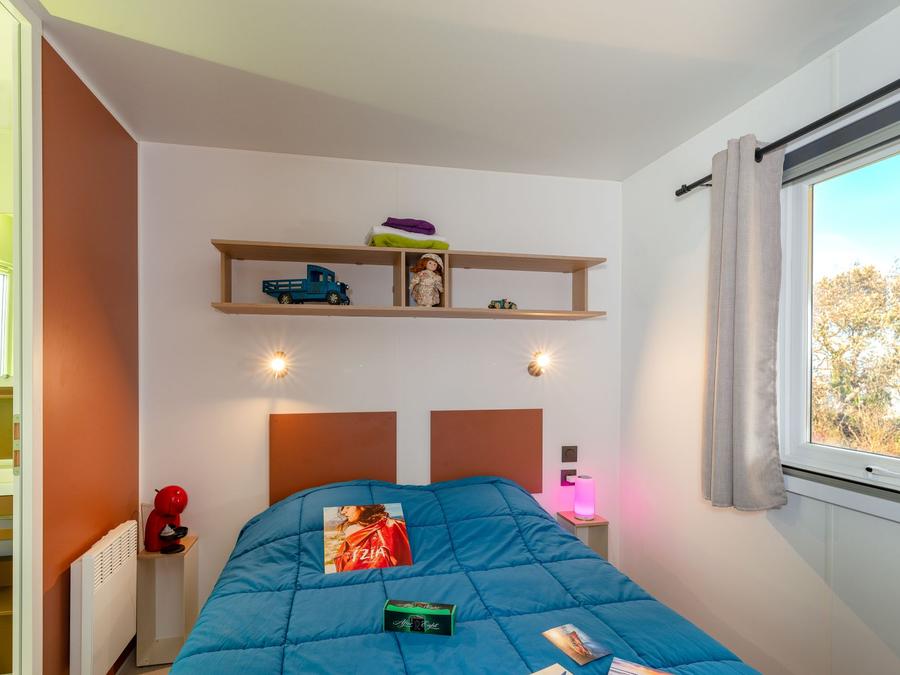 Mobilhome 7 personnes - Premium Jardin- 38.5m² - 3 chambres - 2 SDB - Bain Nordique 4