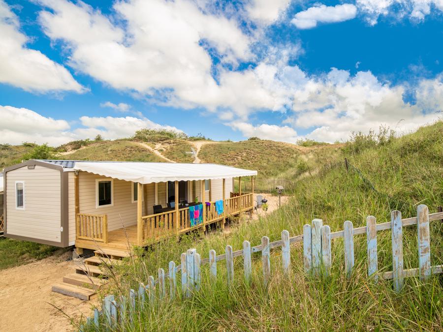 Mobilhome 8 personnes - Premium - 38.5m² - 4 chambres - 2 SDB - Vue Dune 0