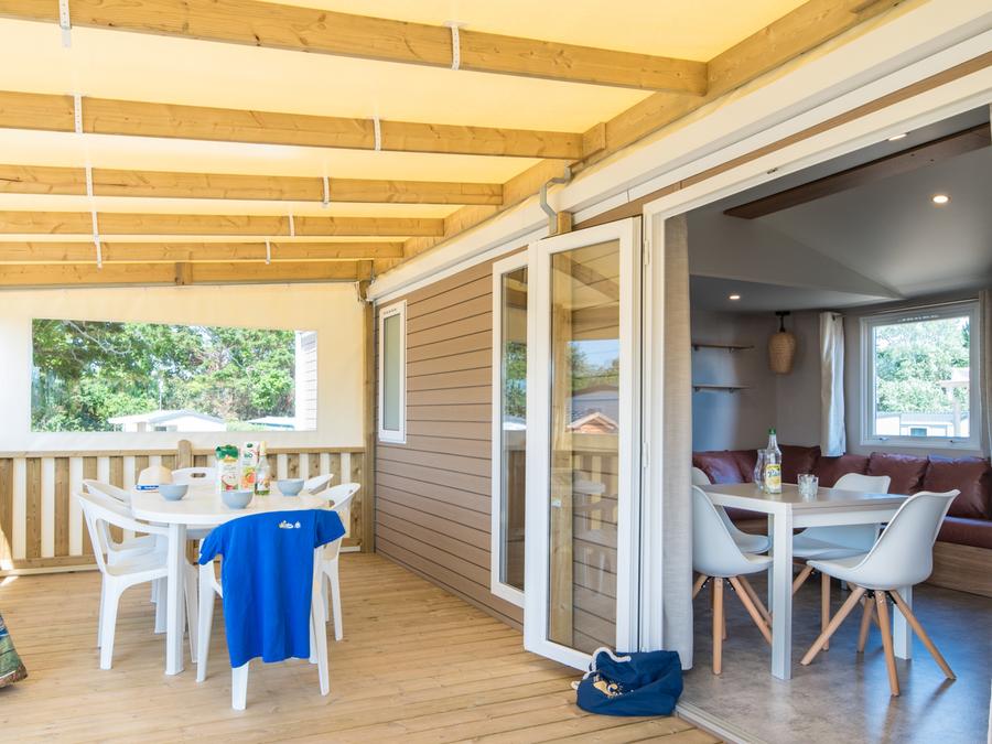 Mobilhome 4 personnes - Premium - 38,4 m² - 2 chambres - 2 SDB - BBQ 6