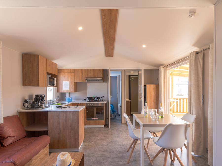 Mobilhome 4 personnes - Premium - 38,4 m² - 2 chambres - 2 SDB - BBQ 5