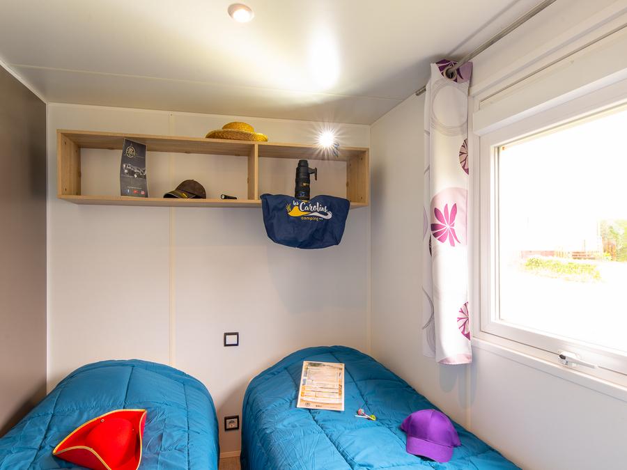 Mobilhome 6 personnes - Privilège - 30 m² - 3 chambres 3