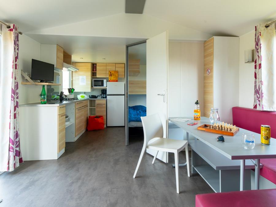 Mobilhome 5 personnes - Confort - 33 m² - 2 chambres 1