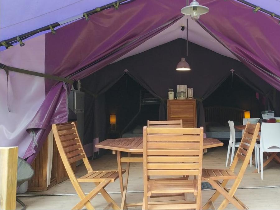 Bungalow toilé 5 personnes - Freeflower confort+ 37m² (sans sanitaires) 5