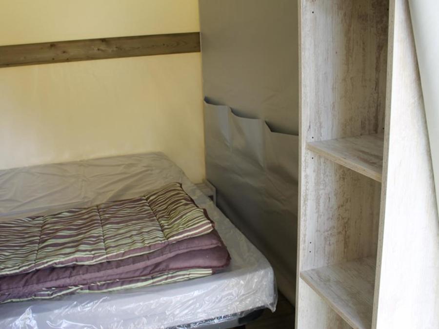 Tente en toile et en bois 4 personnes - Ecolodge confort 21m² (sans sanitaires) 2