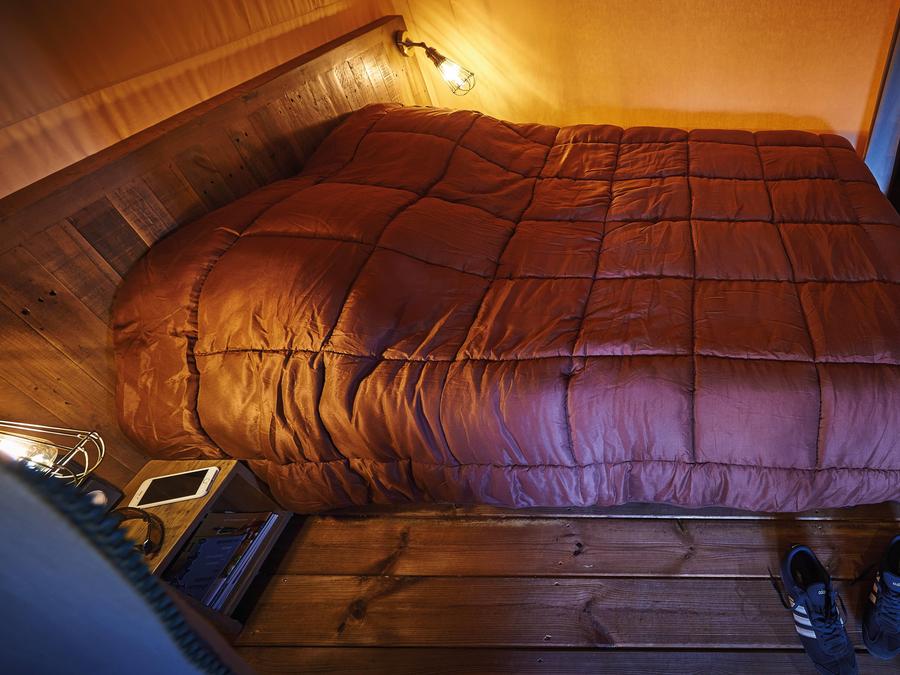 Tente en toile et en bois 5 personnes - Lodge sur pilotis Confort+ 46m² (sans sanitaires) 9