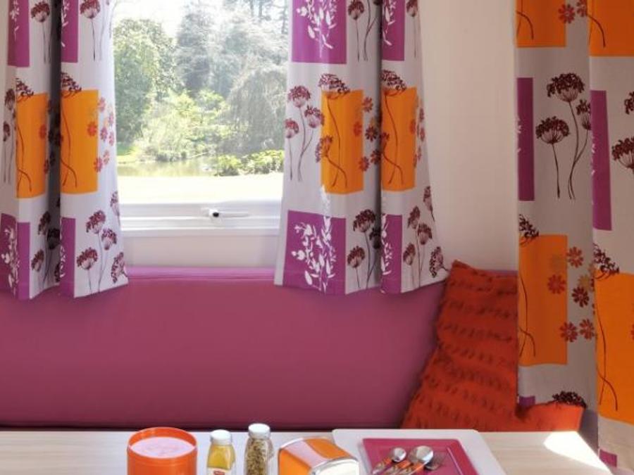 Mobilhome 2 personnes - Confort 18m² (1 chambre) + terrasse semi-couverte 2