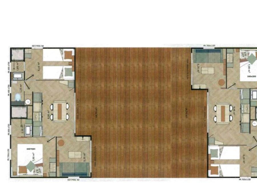 Chalet 12 personnes - Badiane Climatisé Premium 4 chambres TRIBU - 4 salles de bain + Terrasse 50m² 3