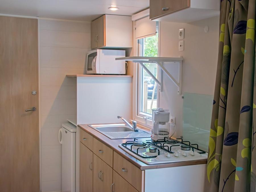 Mobilhome 6 personnes - OHARA 4/6 personnes Terrasse couverte 1