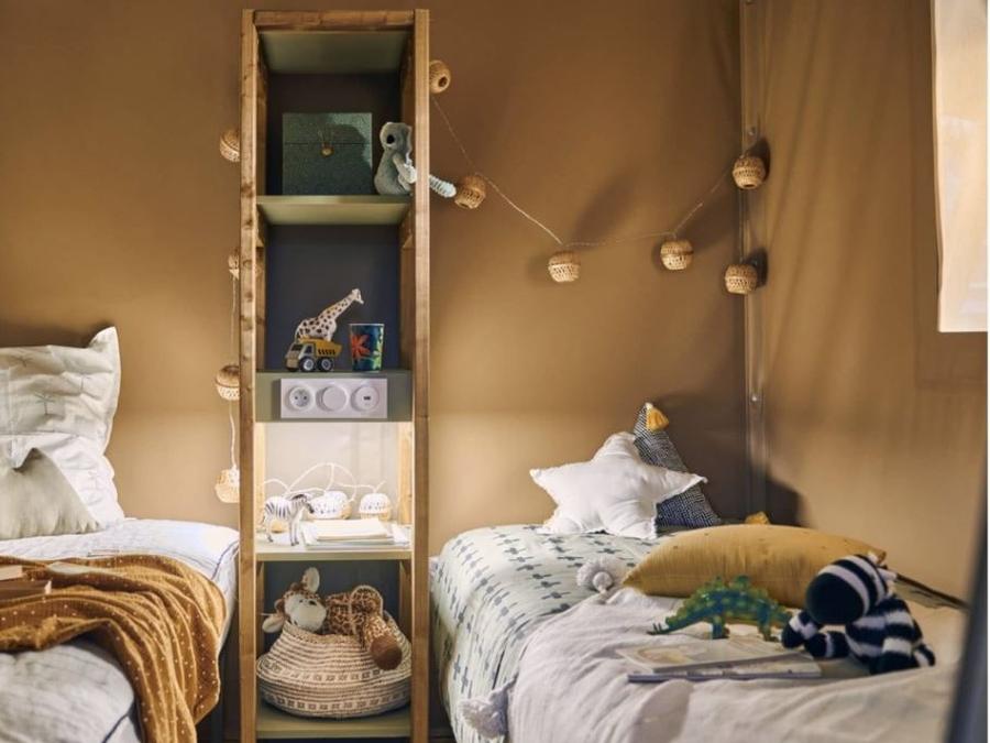 Tente 4 personnes - Tente Lodge 4 pers 2 Ch 1 Sdb *** 1