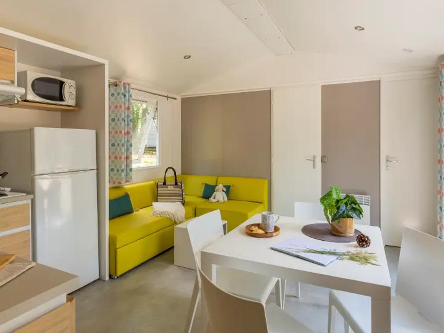 Mobilhome 6 personnes - Mobil Home Aqua 3 chambres 6 personnes TV 2