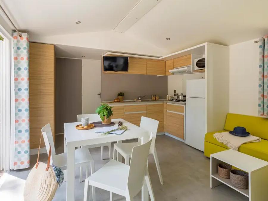 Mobilhome 6 personnes - Mobil Home Aqua 3 chambres 6 personnes TV 1