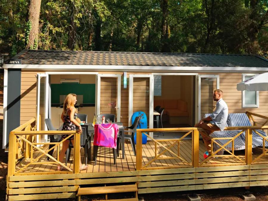 Mobilhome 6 personnes - Mobil Home Aqua 2 chambres 4/6 personnes TV 0