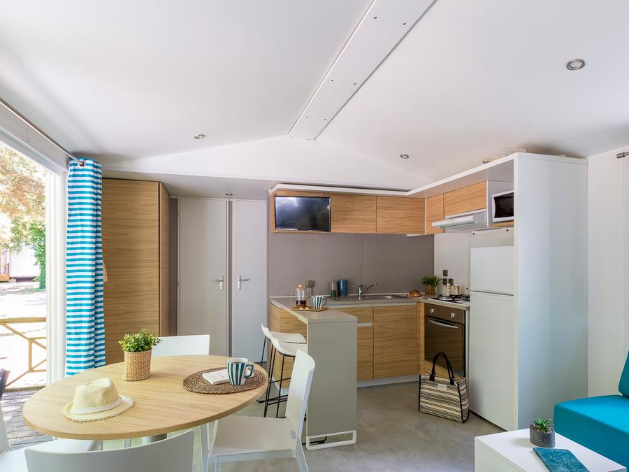 Mobilhome 4 personnes - Cottage Select TV Clim Plancha Wifi - 2 chambres - 4 pers. 1