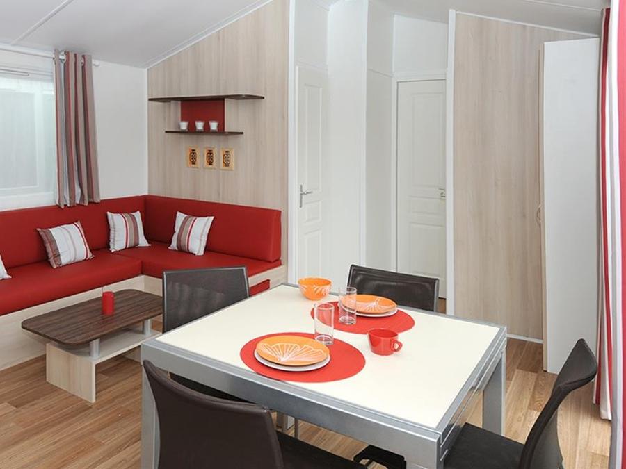 Mobilhome 4 personnes - Classique 2 Chambres terrasse couverte 3