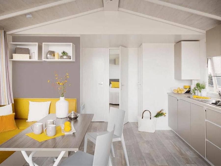Mobilhome 4 personnes - Confort 2 Chambres Bay - Terrasse intégrée 2