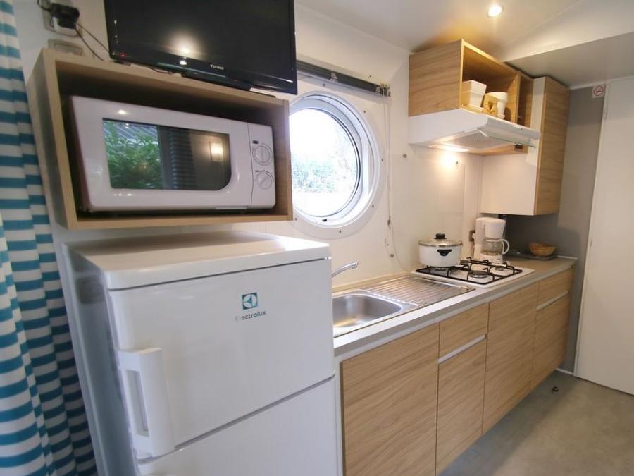 Mobilhome 4 personnes - Confort 2 chambres Loggia - Terrasse semi couverte 1