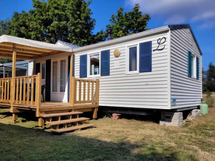 Mobilhome 5 personnes - Mobil-Home Louisiane 3 chambres 1