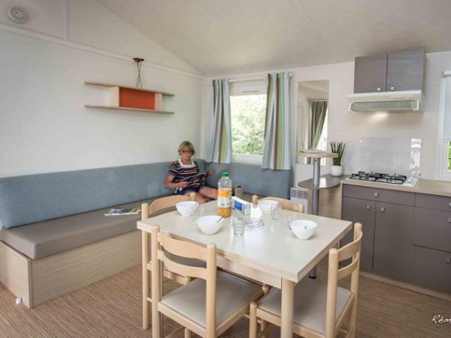 Mobilhome 4 personnes - MH Confort Presqu'ile 2ch 4 pers 7