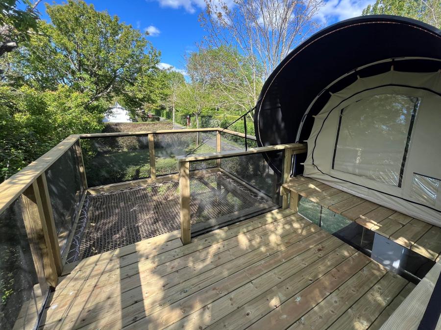 Insolite 2 personnes - D’Tente DKbane 12m² INSOLITE - 1 chambre + terrasse (sans sanitaires) 7