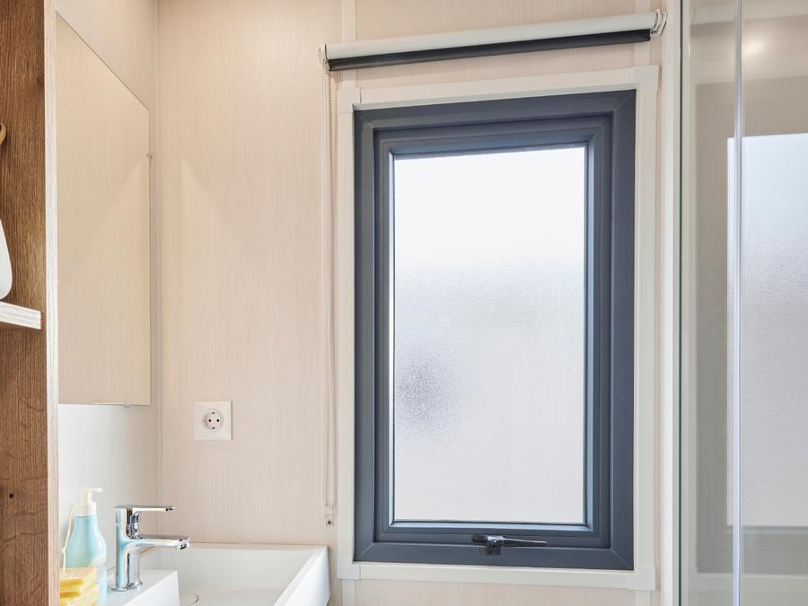 Mobilhome 4 personnes - Palmy Premium 24,5m2 (2ch - 4pers) + CLIM + TV + LV + Terrasse Couverte 8