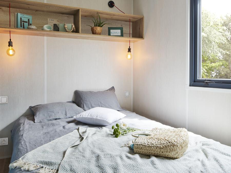 Mobilhome 4 personnes - Palmy Premium 24,5m2 (2ch - 4pers) + CLIM + TV + LV + Terrasse Couverte 6