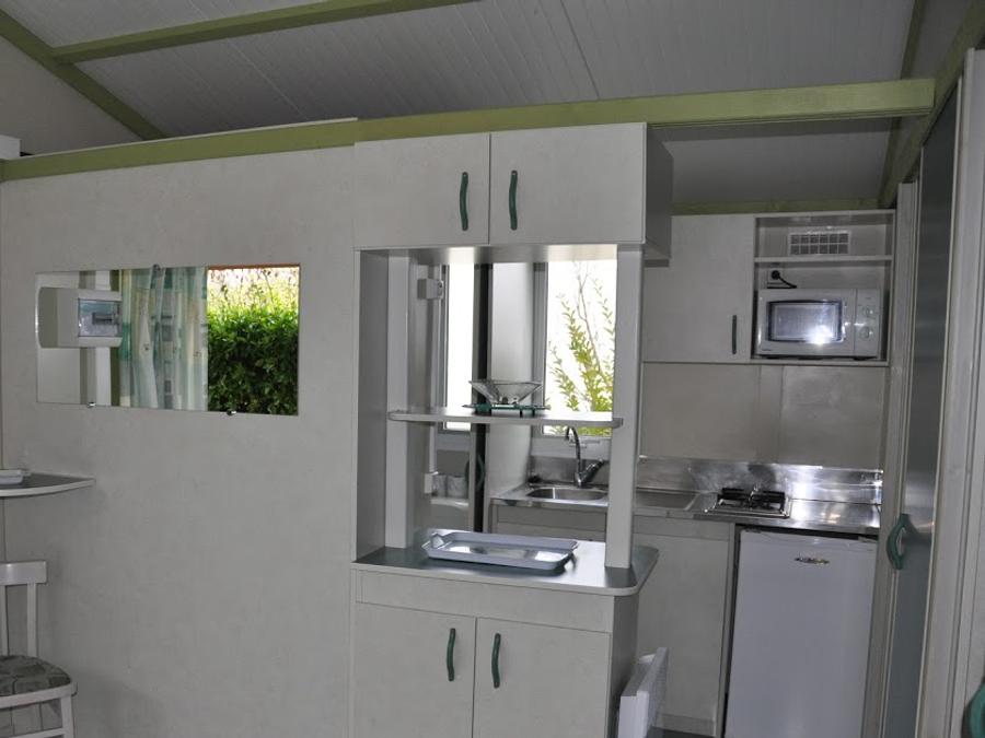 Chalet 5 personnes - 25 m² (2ch - 5 pers) + TV 3
