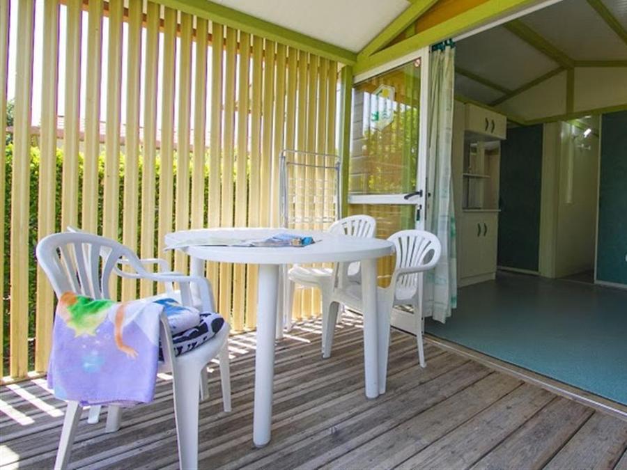 Chalet 5 personnes - 25 m² (2ch - 5 pers) + TV 1
