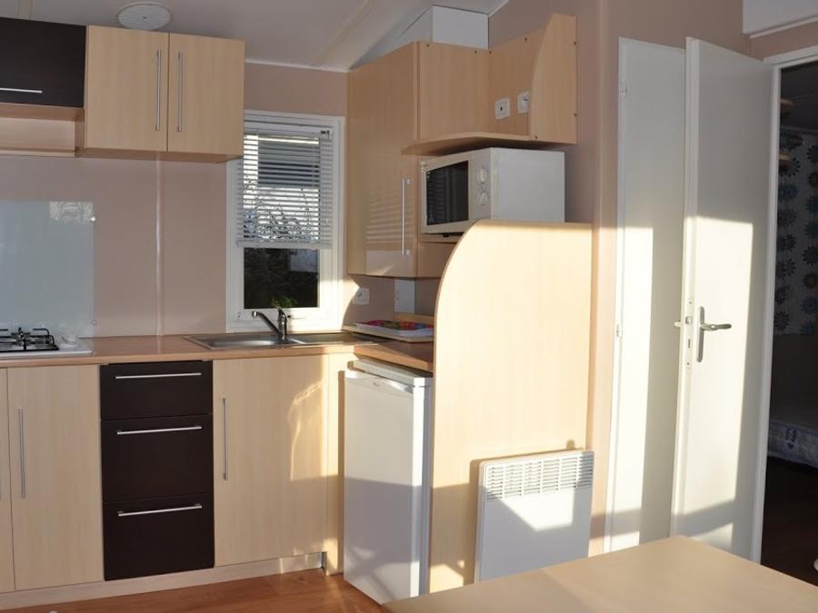 Mobilhome 5 personnes - Loggia 26 m² (2ch - 4/5 pers) + TV 4