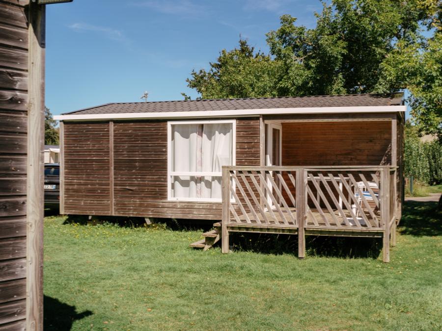 Mobilhome 4 personnes - Confort 22m² - 2 chambres - Terrasse semi-couverte - TV - lave-vaisselle 1