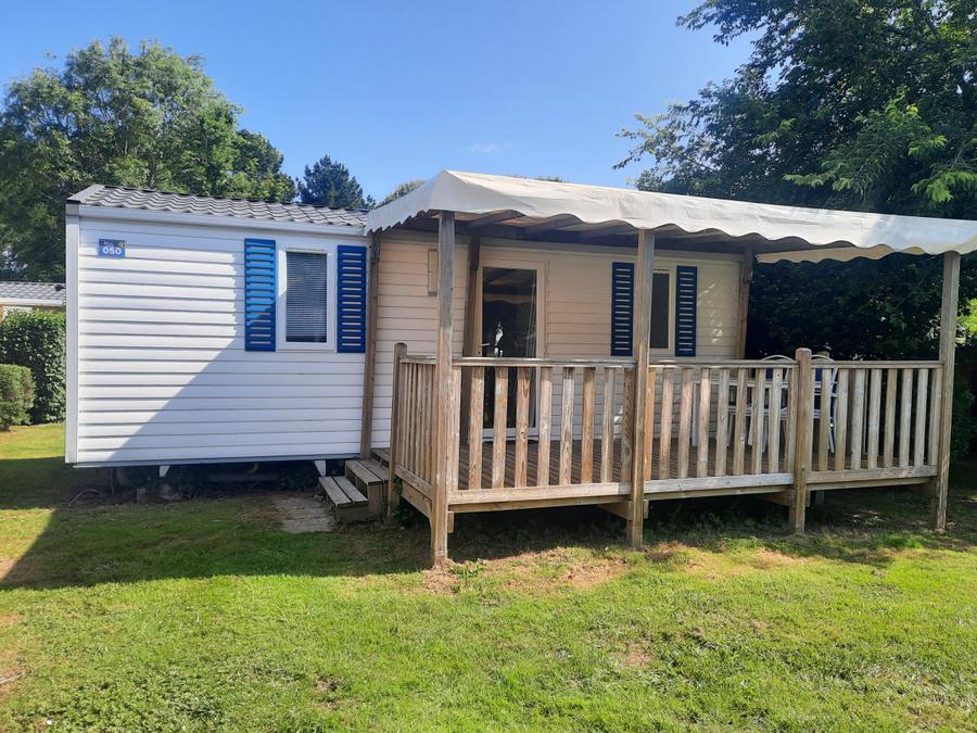 Mobilhome 4 personnes - Confort 28m² - 2 chambres - Terrasse couverte - TV - lave-vaisselle 0