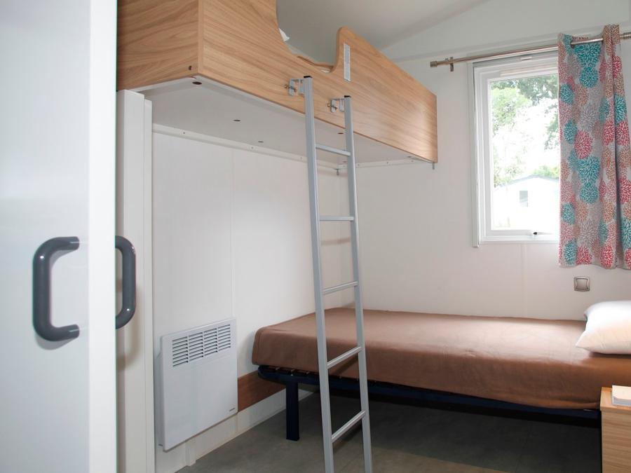 Mobilhome 4 personnes - Mobile Home Confort PMR 29m² - 2 chambres - Terrasse couverte - TV 4