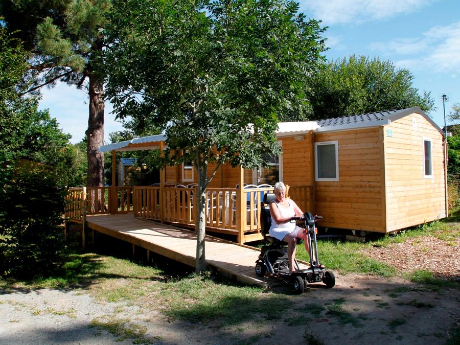 Mobilhome 4 personnes - Mobile Home Confort PMR 29m² - 2 chambres - Terrasse couverte - TV 0