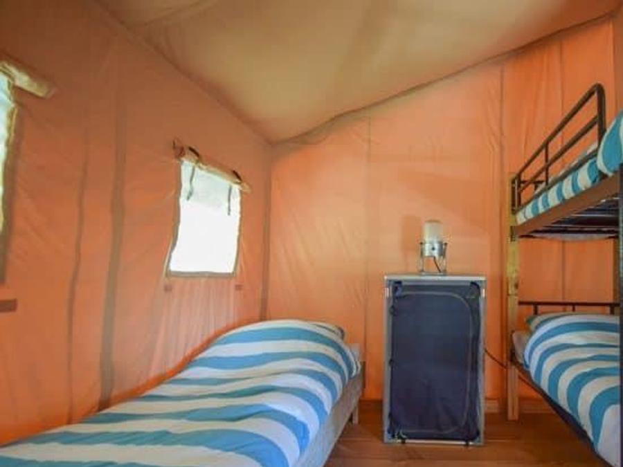 Tente en toile et en bois 5 personnes - LODGE NATURE 35 m² 5