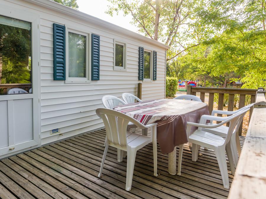 Mobilhome 6 personnes - Mobil-home 3 chambres - terrasse non couverte 7