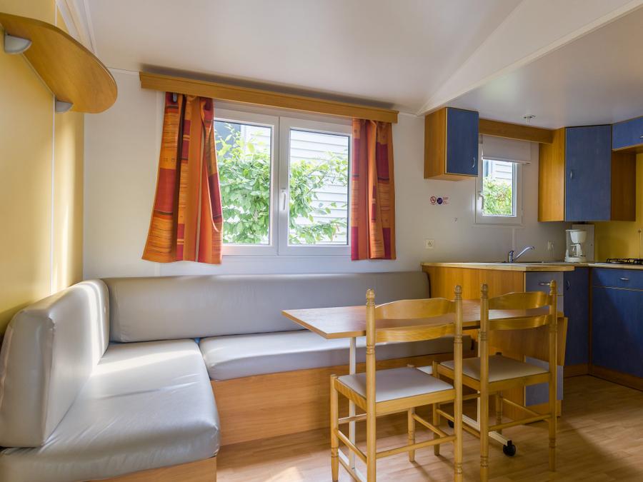 Mobilhome 4 personnes - Mobil-home 2 chambres CONFORT - terrasse semi-couverte 4
