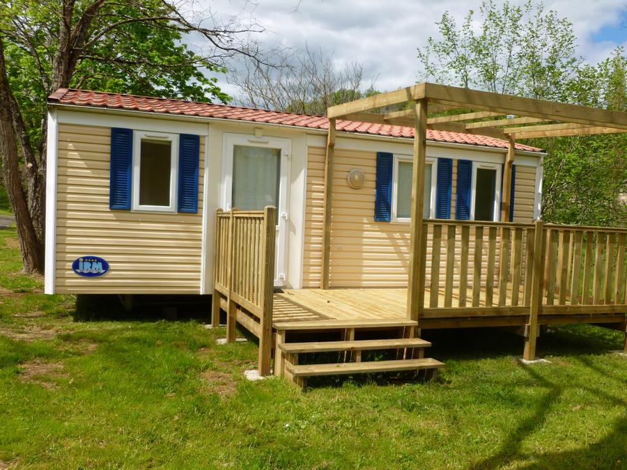 Mobilhome 4 personnes - Mobil-home 2 chambres CONFORT - terrasse semi-couverte 1