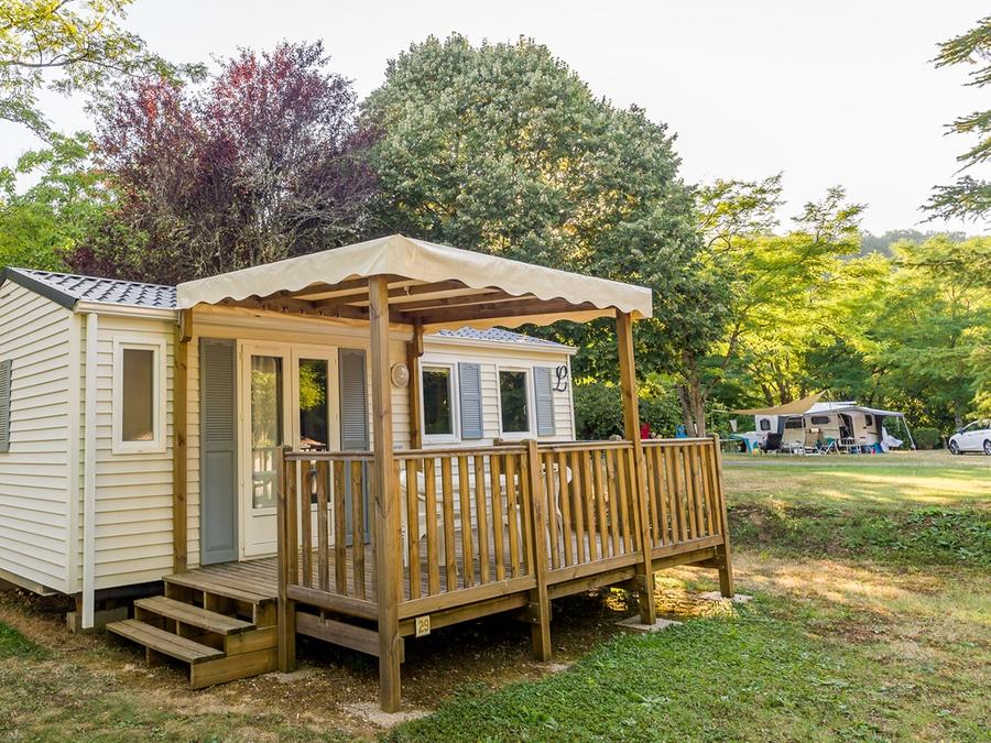 Mobilhome 4 personnes - Mobil-home 2 chambres CONFORT - terrasse semi-couverte 0