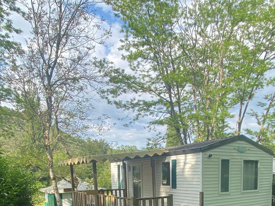 Mobilhome 4 personnes - Mobil-home 2 chambres PETIT - terrasse semi-couverte 0