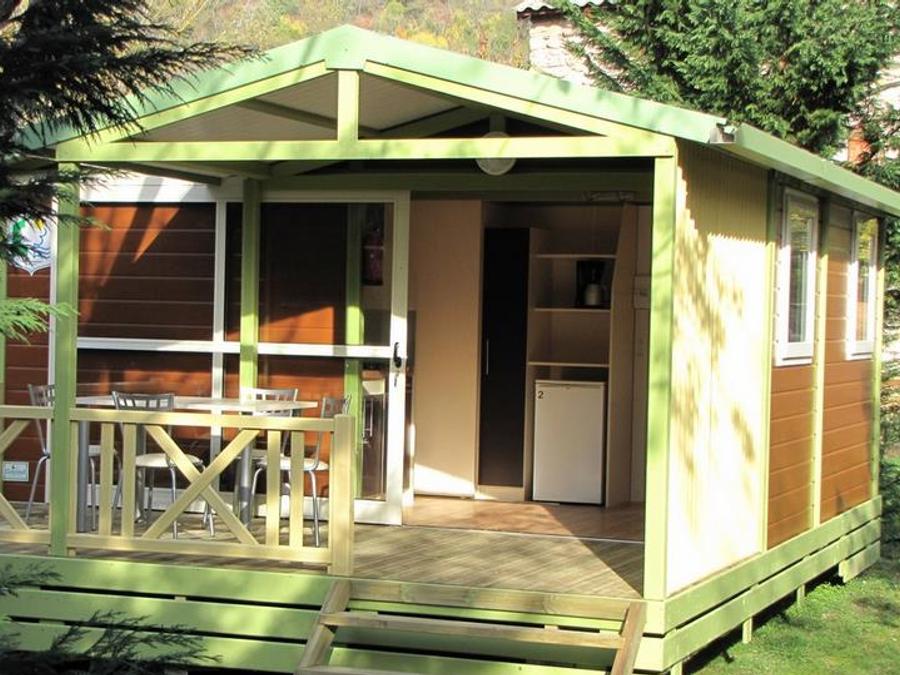 Chalet 4 personnes - STANDARD NEMO 20m² 2 chambres - terrasse semi-couverte 0