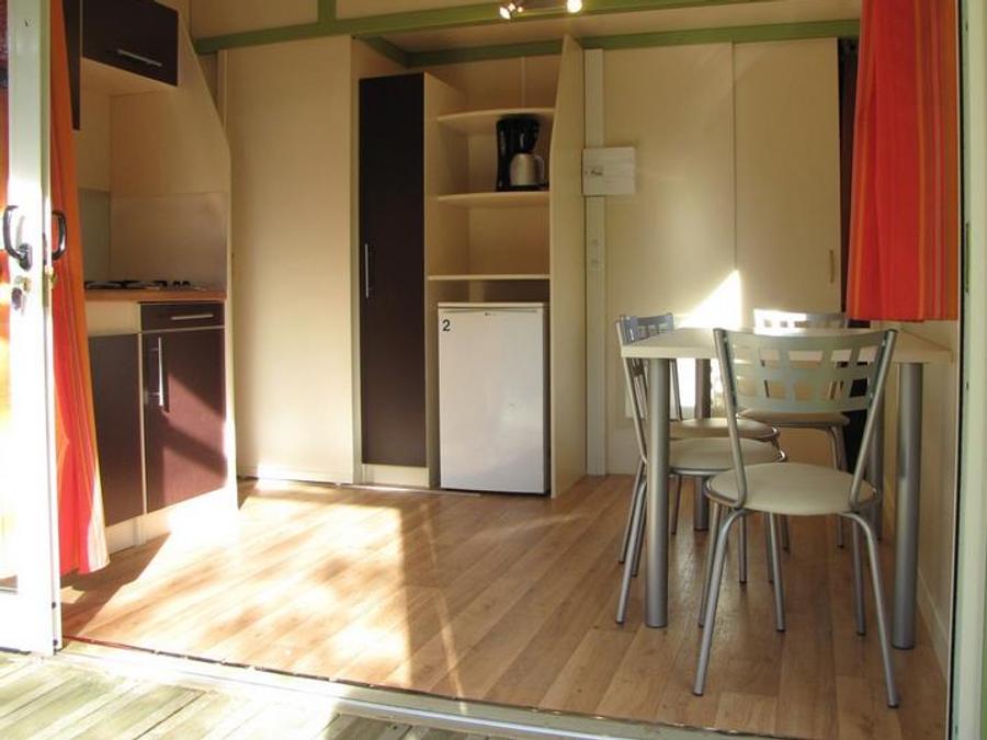 Chalet 4 personnes - STANDARD NEMO 20m² 2 chambres - terrasse semi-couverte 4