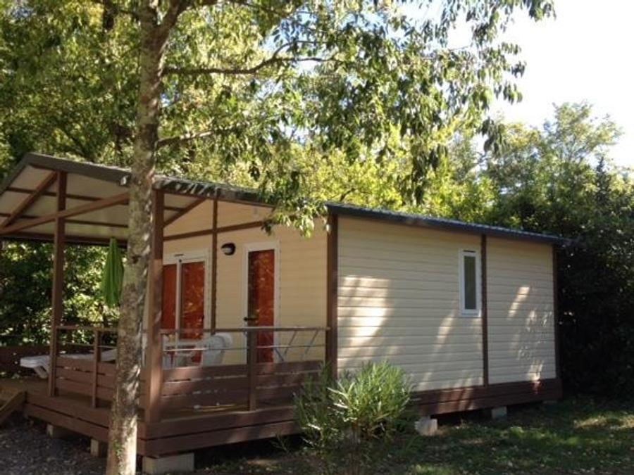 Chalet 4 personnes - STANDARD NEMO 20m² 2 chambres - terrasse semi-couverte 1